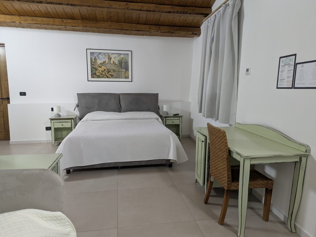 Room with a writing desk